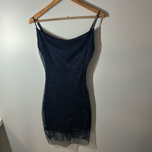 Navy blue hoco/short Windsor dress